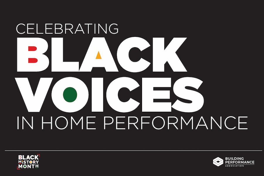 Celebrating Black Voices in Home performance logo, Black History Month logo and BPA Logo