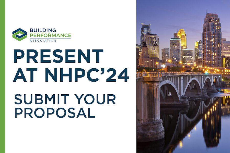 BPA present at NHPC'24 submit your proposal with minneapolis skyline photo