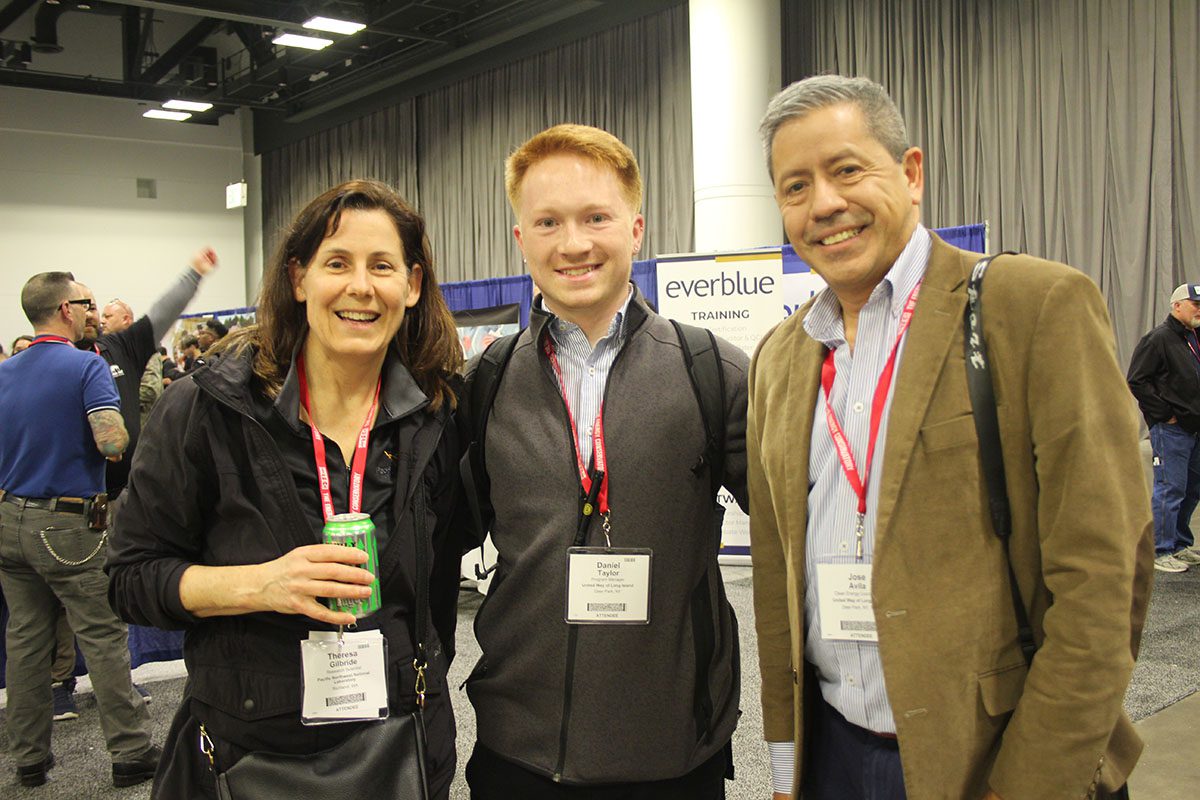 Image of 3 people posing for a picture