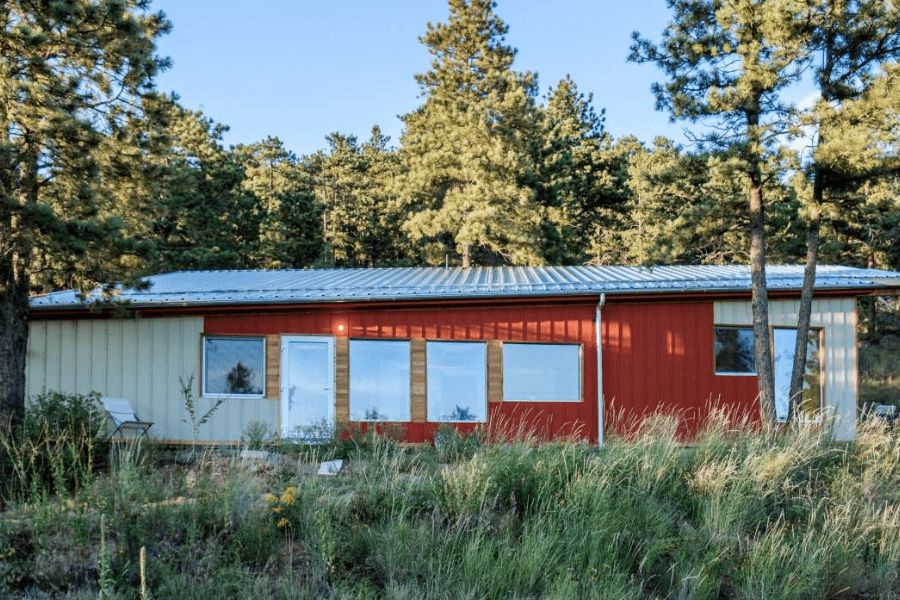 Author's home in CO