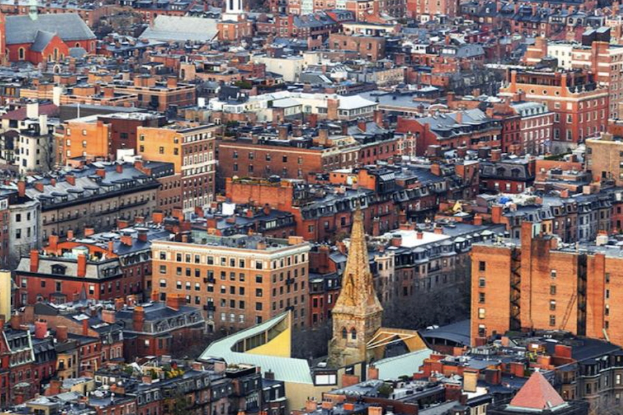 City rooftops