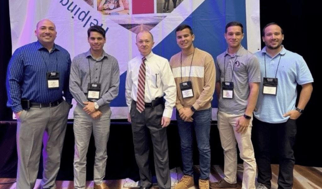 Pictured from left to right: Dusniel Alvarez (Housing director), Jahdiel Pupo (Auditor in training), Randy Weldon (CEO), Eduardo de la Paz (Auditor in training), Misael Chang (Weatherization RIT), Wilber Valdivia (Weatherization CL)