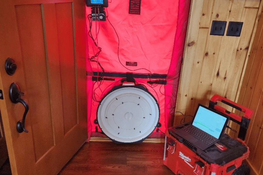 blower door